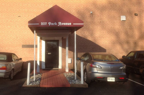 207 Park Avenue rear entrance